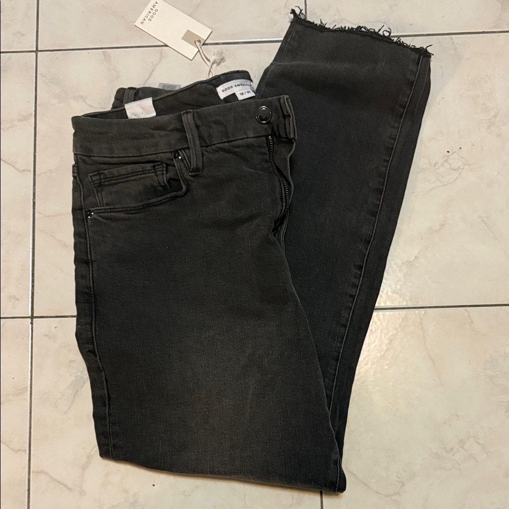 Good American High Rise grey Jeans
